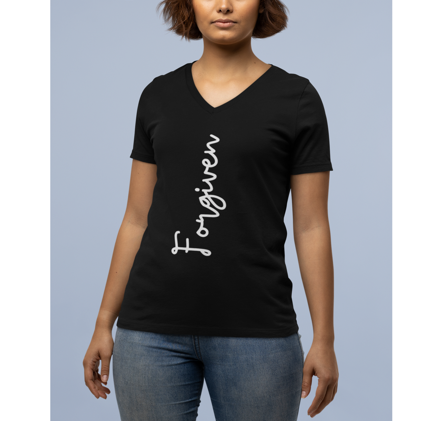 Forgiven T-Shirt, Women's Empowerment Tee, Christian Tee, Faith Apparel, Faith-Based Apparel, Christian Apparel