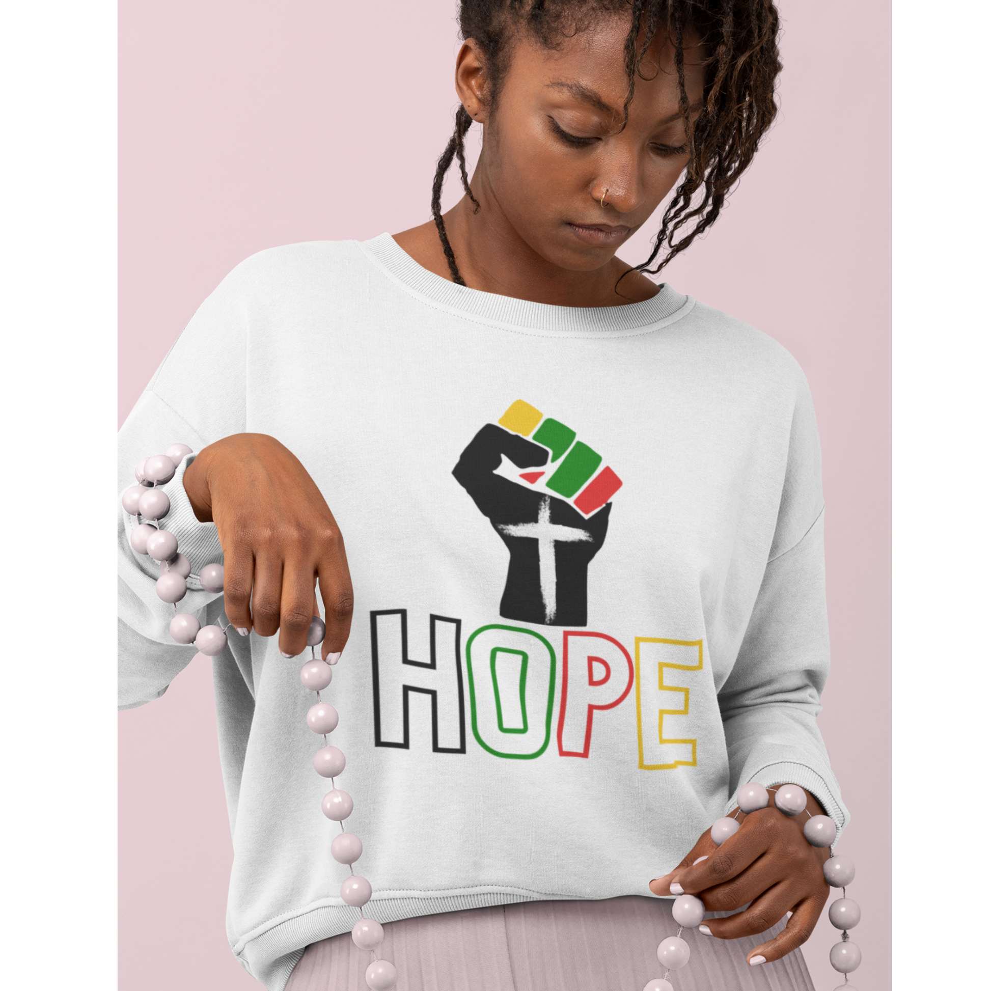 Juneteenth Sweatshirt, Black History Month Sweatshirt, BLM Sweatshirt, HOPE