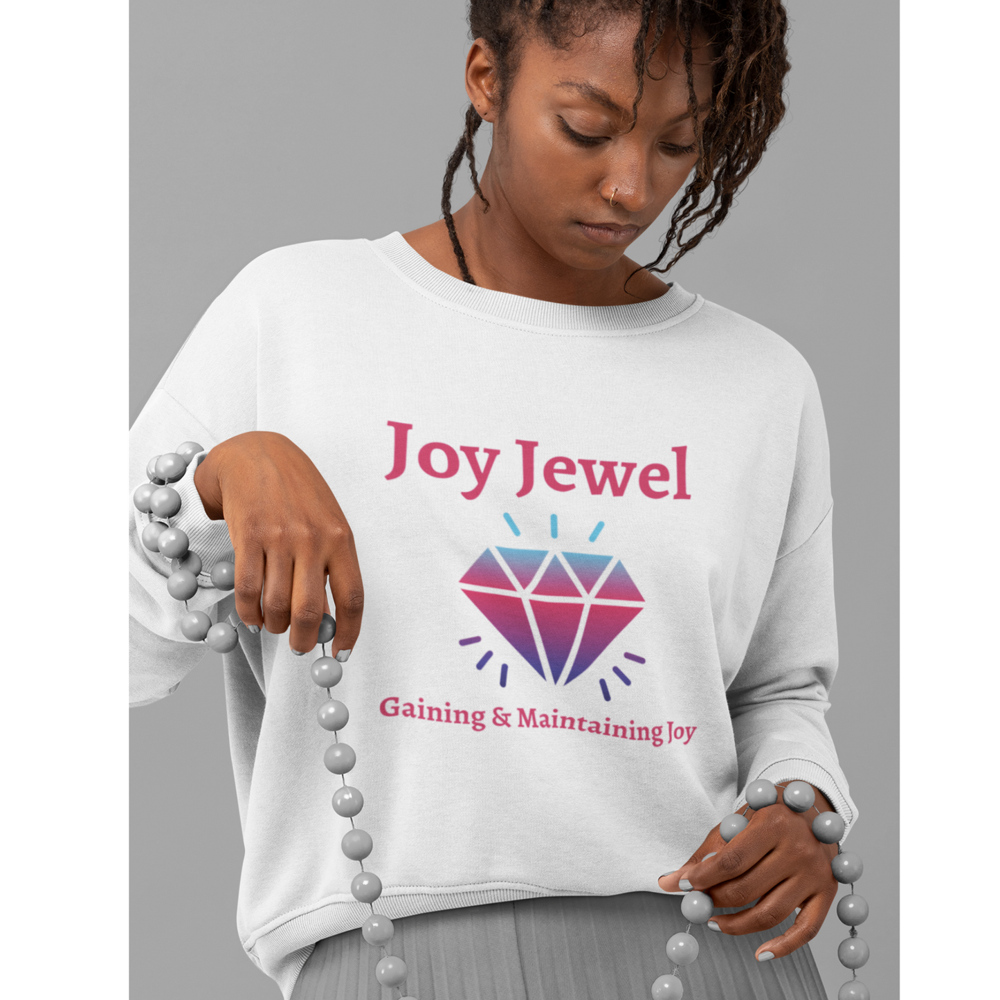 Joy, faith, christian apparel, Gaining and Maintaining Joy Sweatshirt