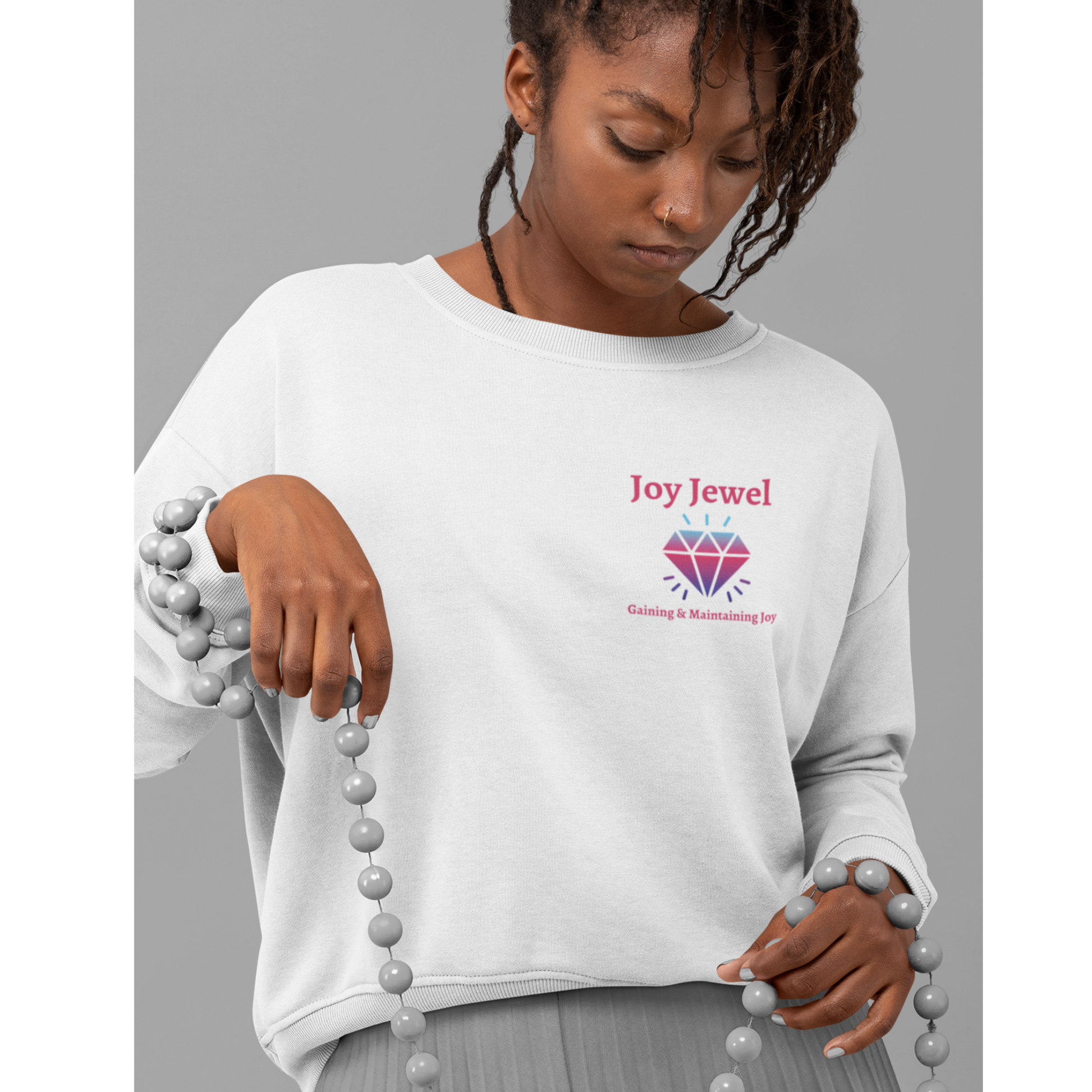 Joy, faith, christian apparel, Gaining and Maintaining Joy Sweatshirt