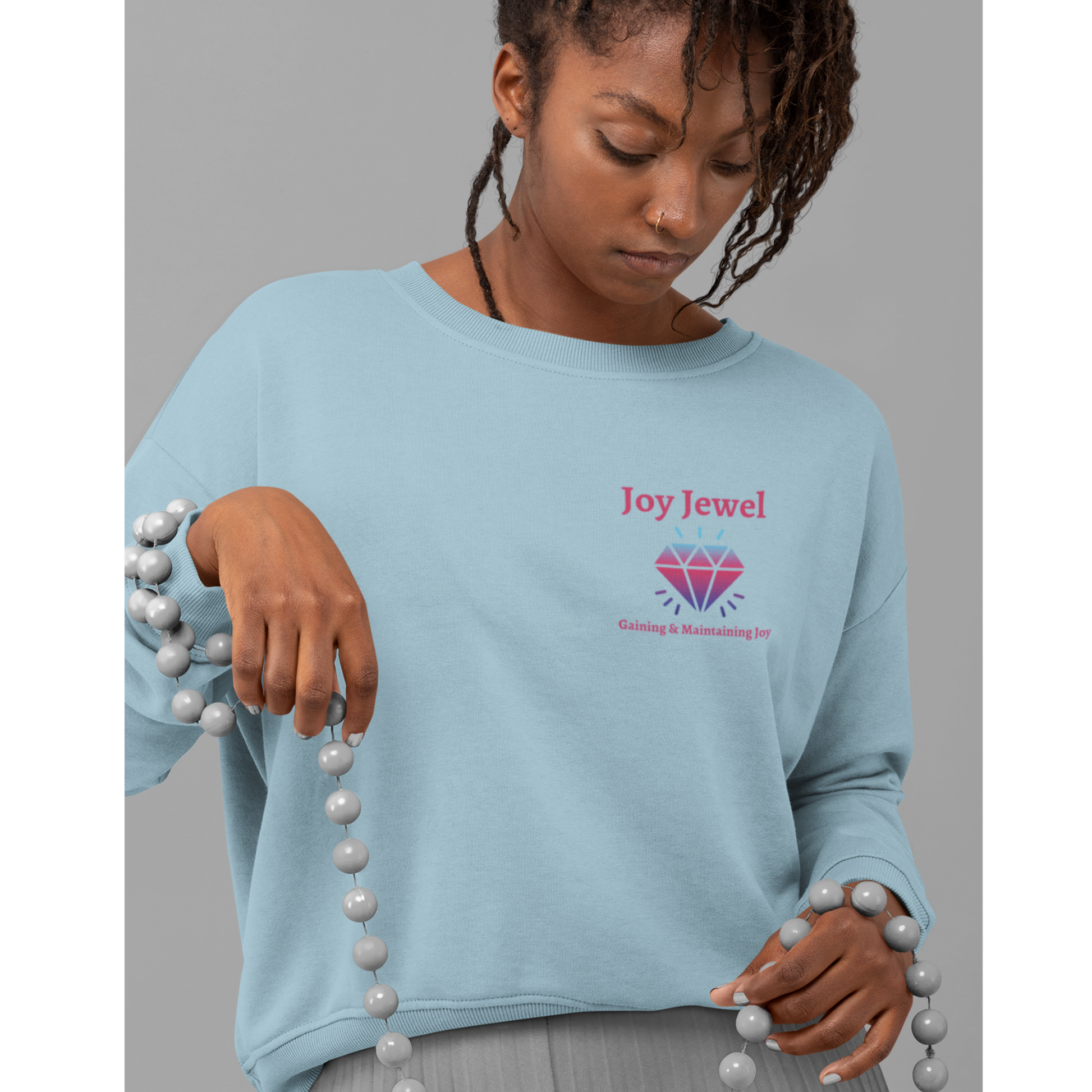 Joy, faith, christian apparel, Gaining and Maintaining Joy Sweatshirt