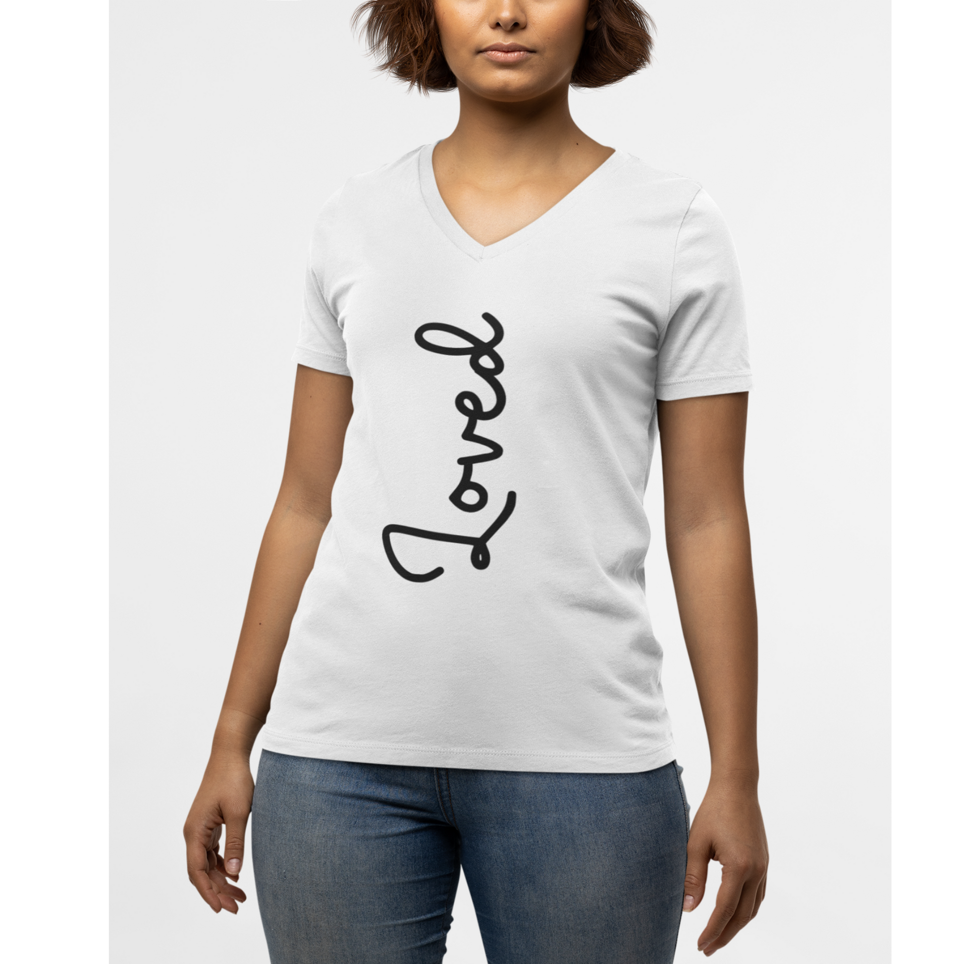 Christian Tee, Loved by God T-Shirt, God's Love, Faith Apparel