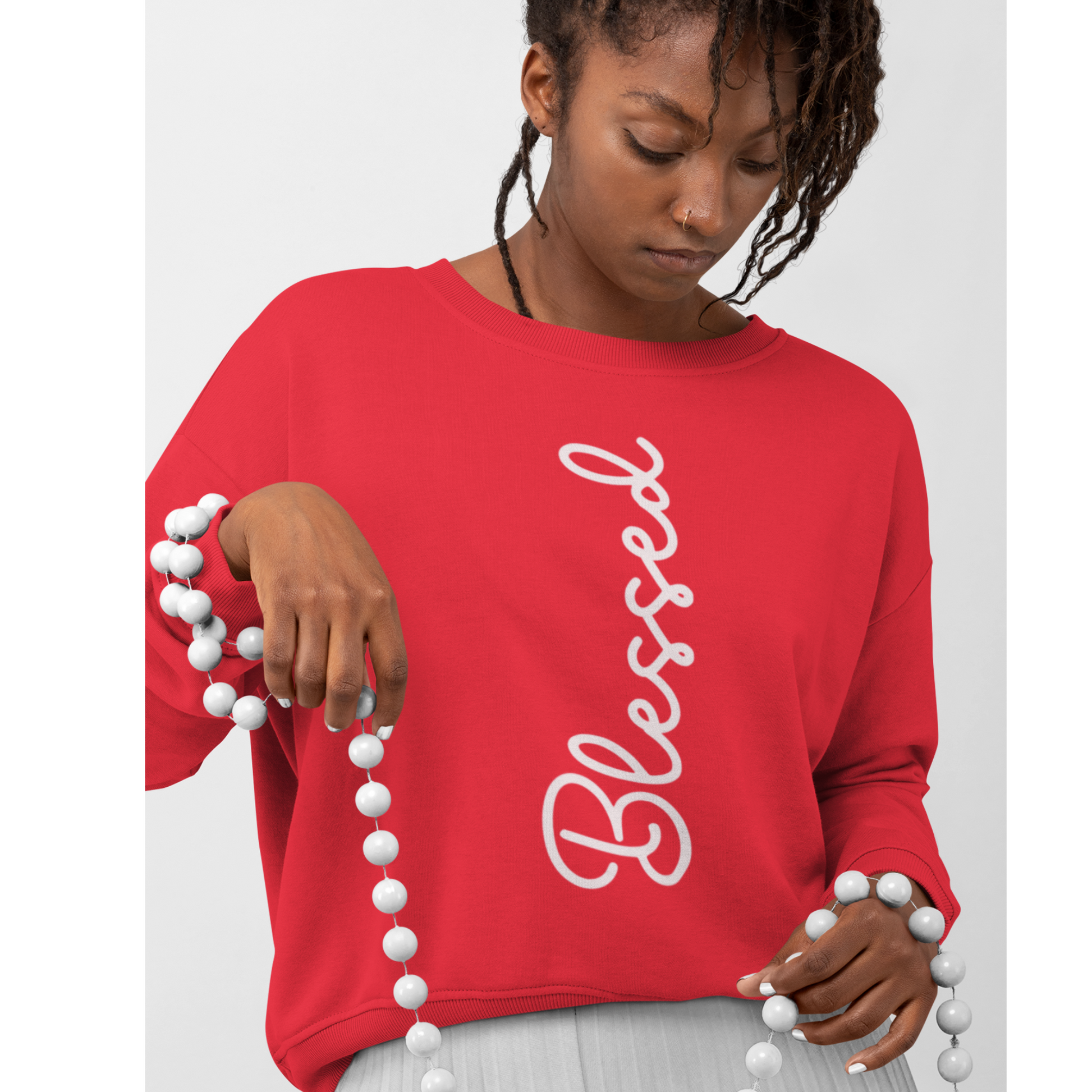 Christian Hoodie, Faith Apparel, Faith-Based Apparel, Christian Apparel, Blessed by God