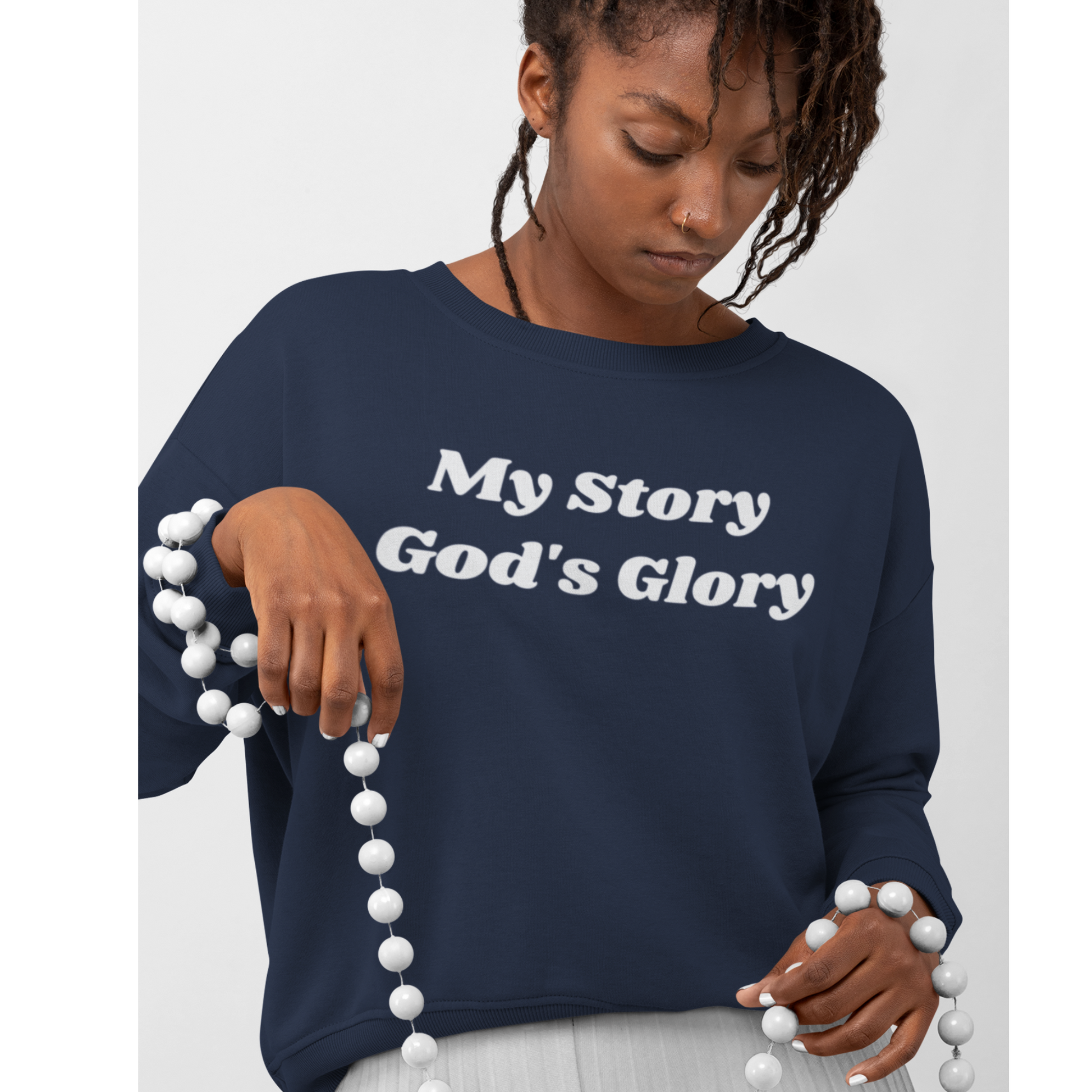 God's Glory Sweatshirt, Christian Apparel, Faith Apparel