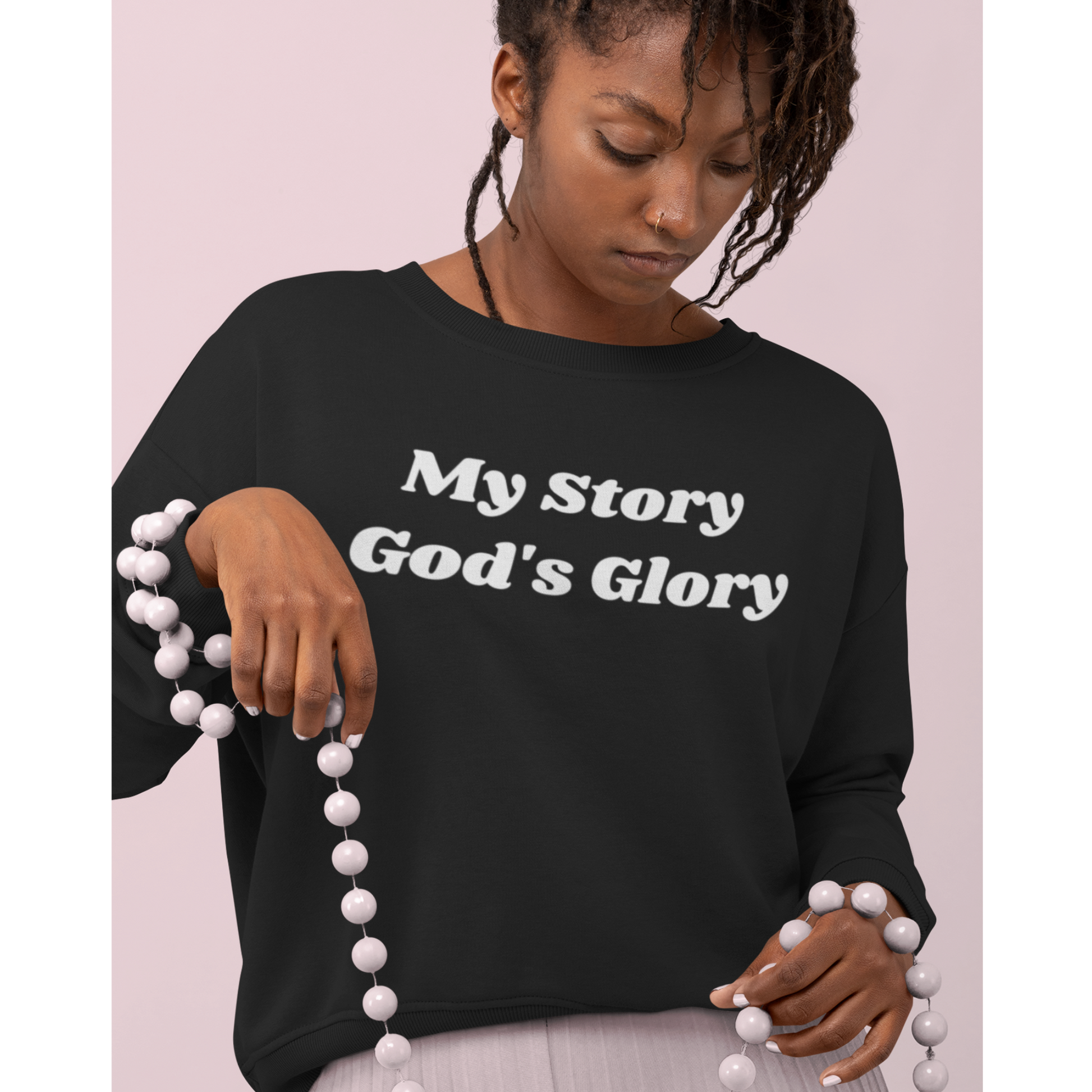 God's Glory Sweatshirt, Christian Apparel, Faith Apparel