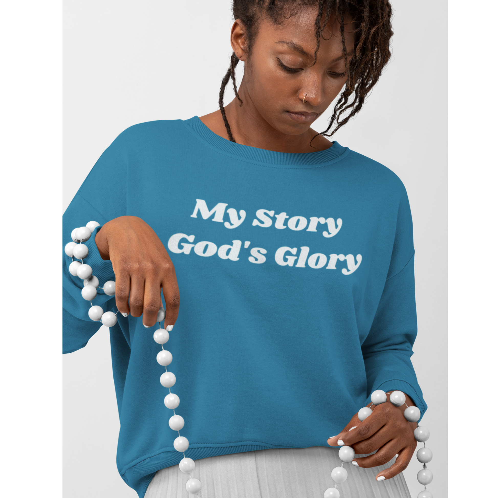 God's Glory Sweatshirt, Christian Apparel, Faith Apparel