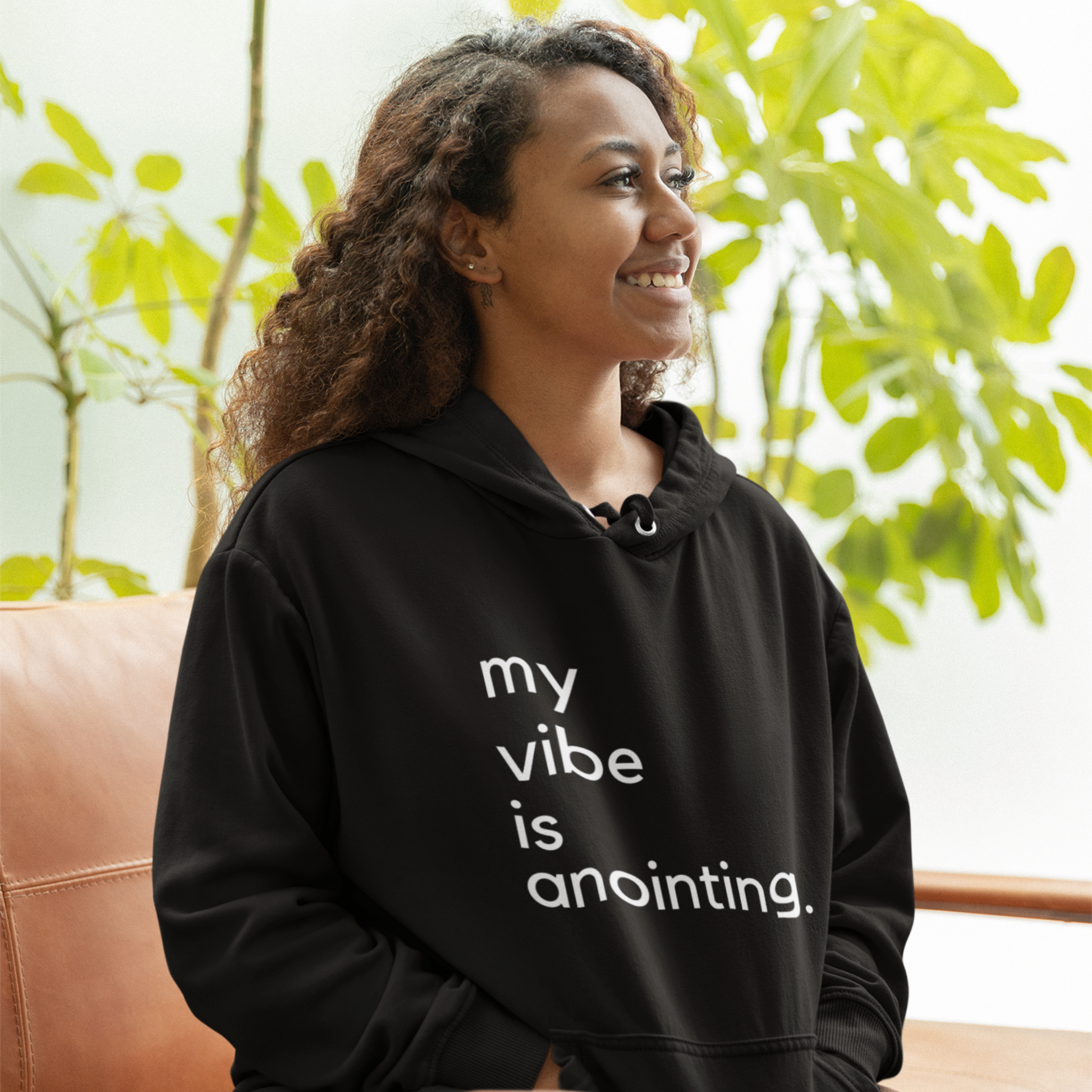 I'm anointed, anointed by God, Serving God, Living for God, The Presence of God is Upon Me, Christian Apparel, Faith Apparel, Faith Hoodie