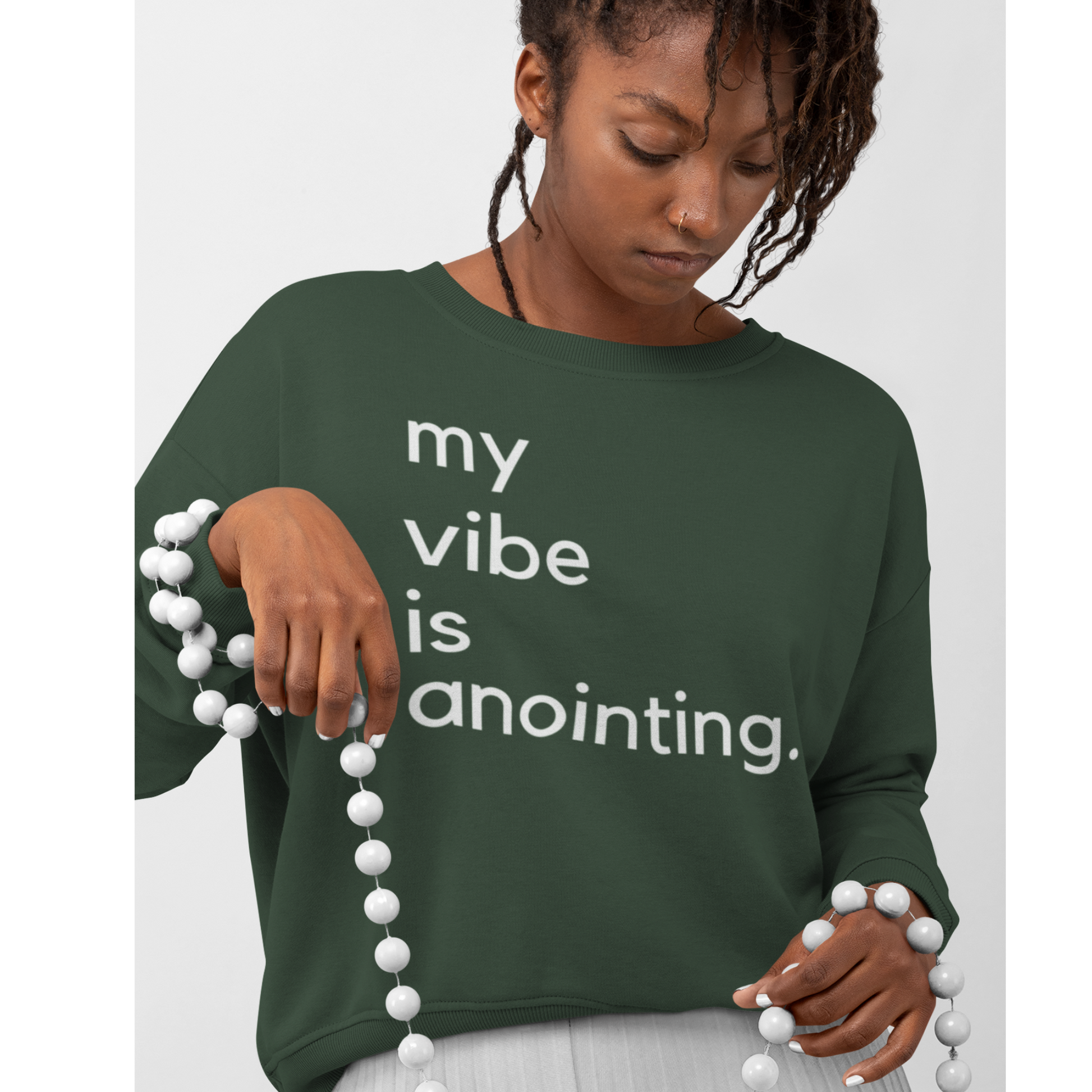 God's Anointing. God's Glory Sweatshirt, Christian Apparel, Faith Apparel