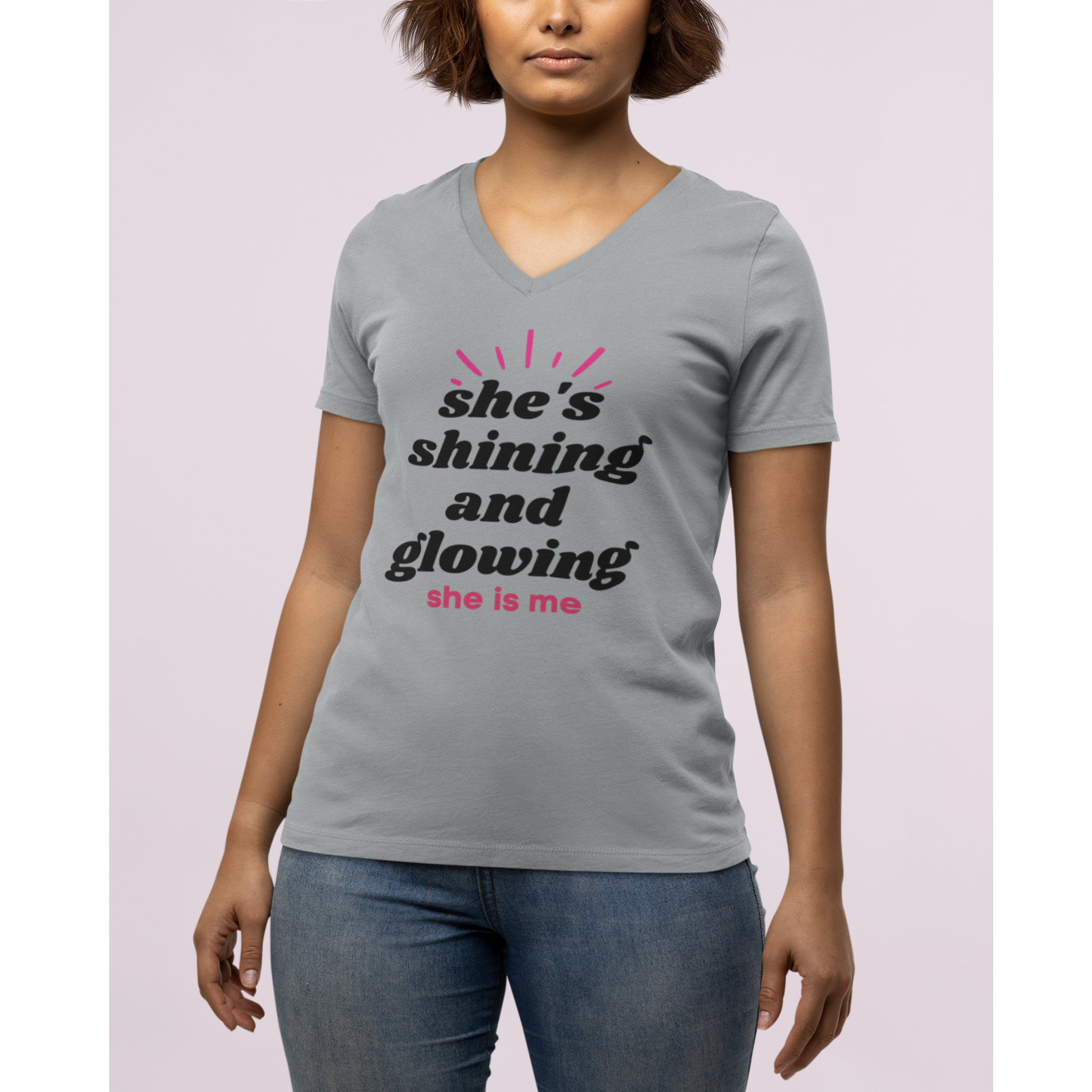 Women’s Empowerment Tee, Women’s History Month Tee, She's Shining Like a Diamond