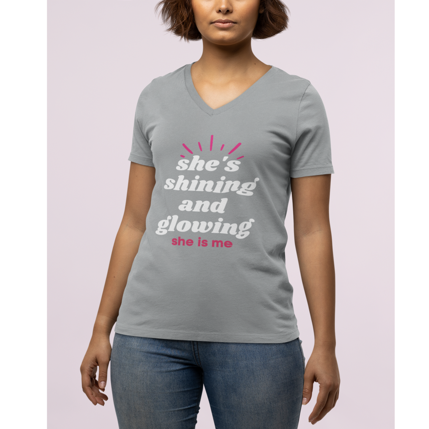 Women’s Empowerment Tee, Women’s History Month Tee, She's Shining Like a Diamond