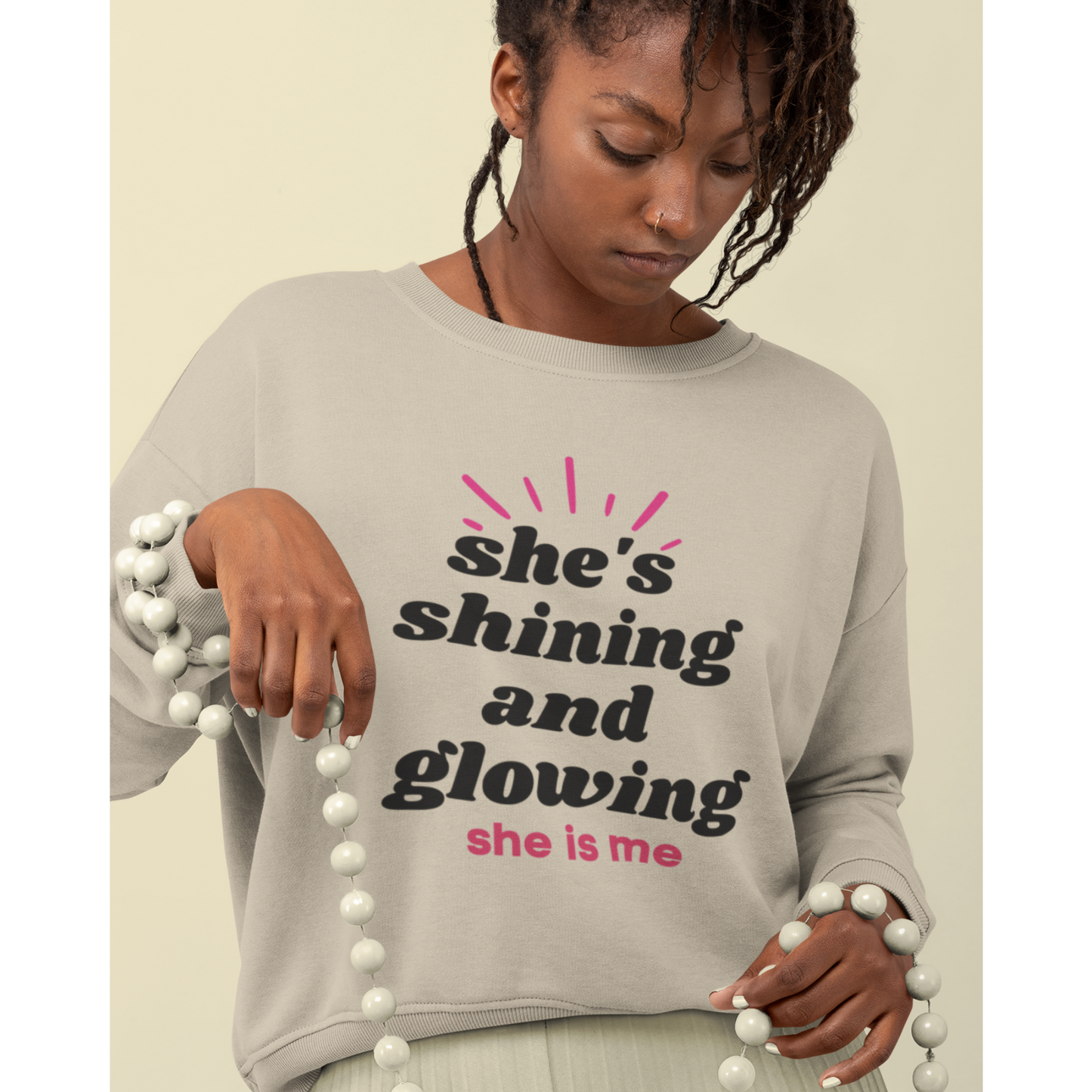 Empowering women, inspirational sweatshirt, faith apparel, Christian Apparel, Faith Gear