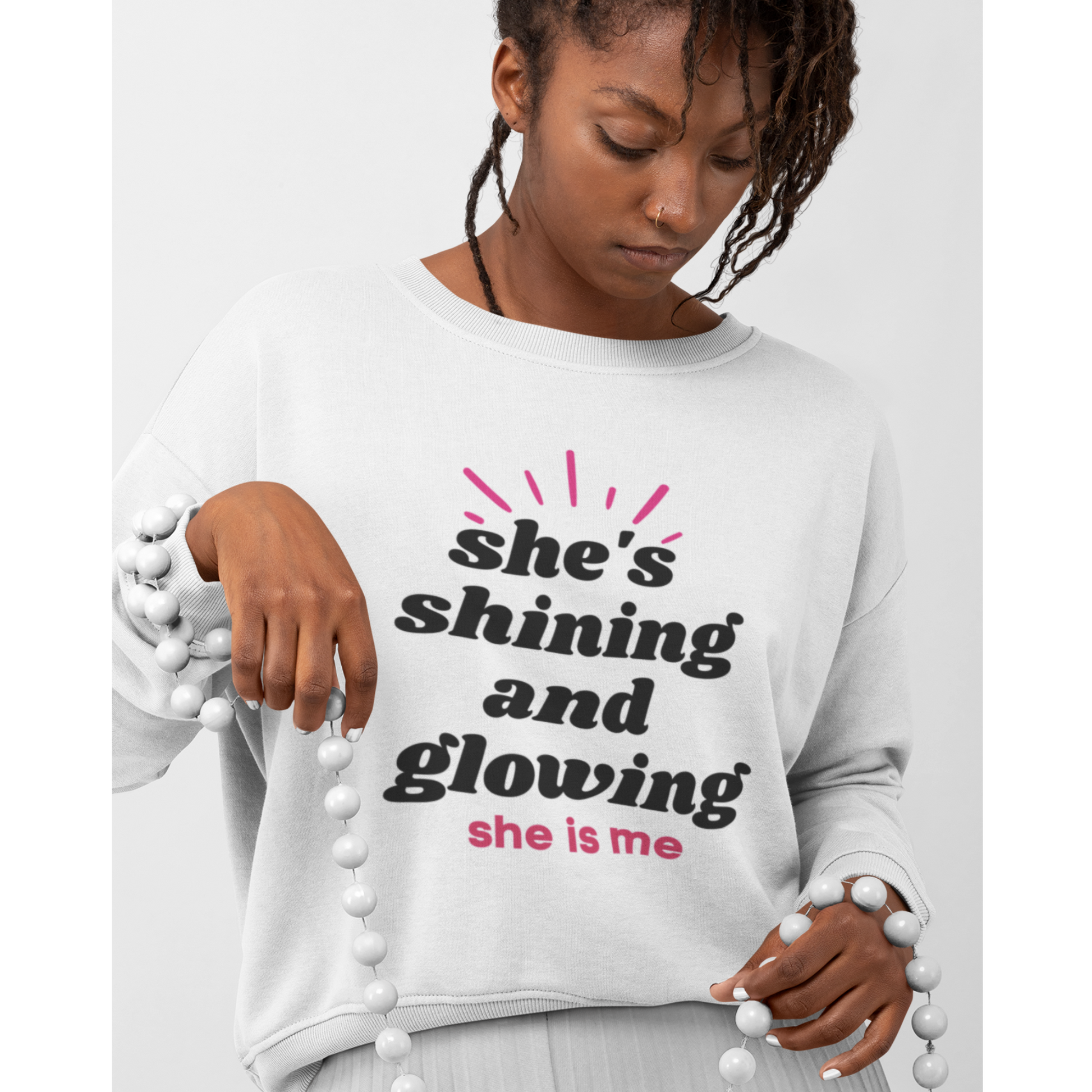 Empowering women, inspirational sweatshirt, faith apparel, Christian Apparel, Faith Gear