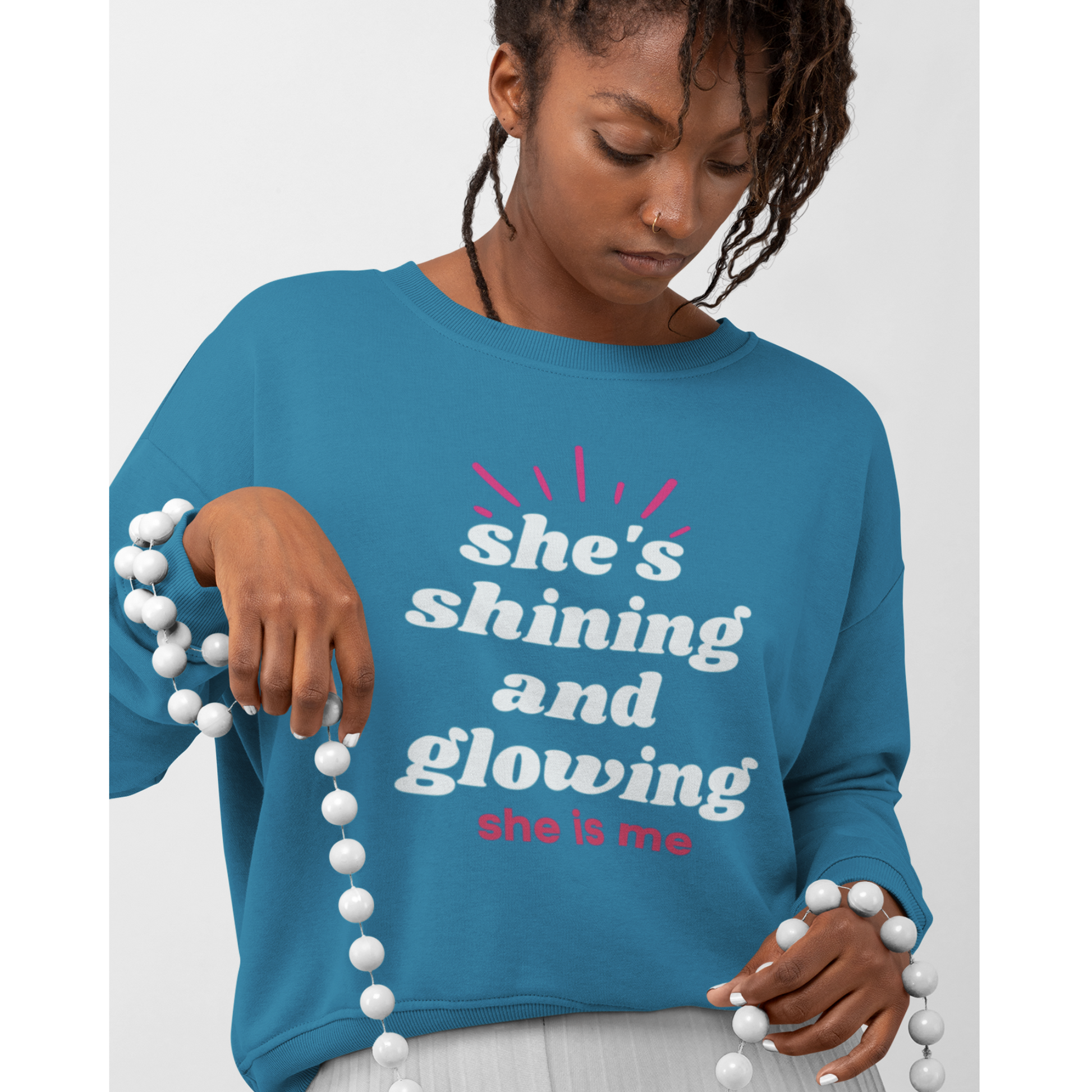 Empowering women, inspirational sweatshirt, faith apparel, Christian Apparel, Faith Gear