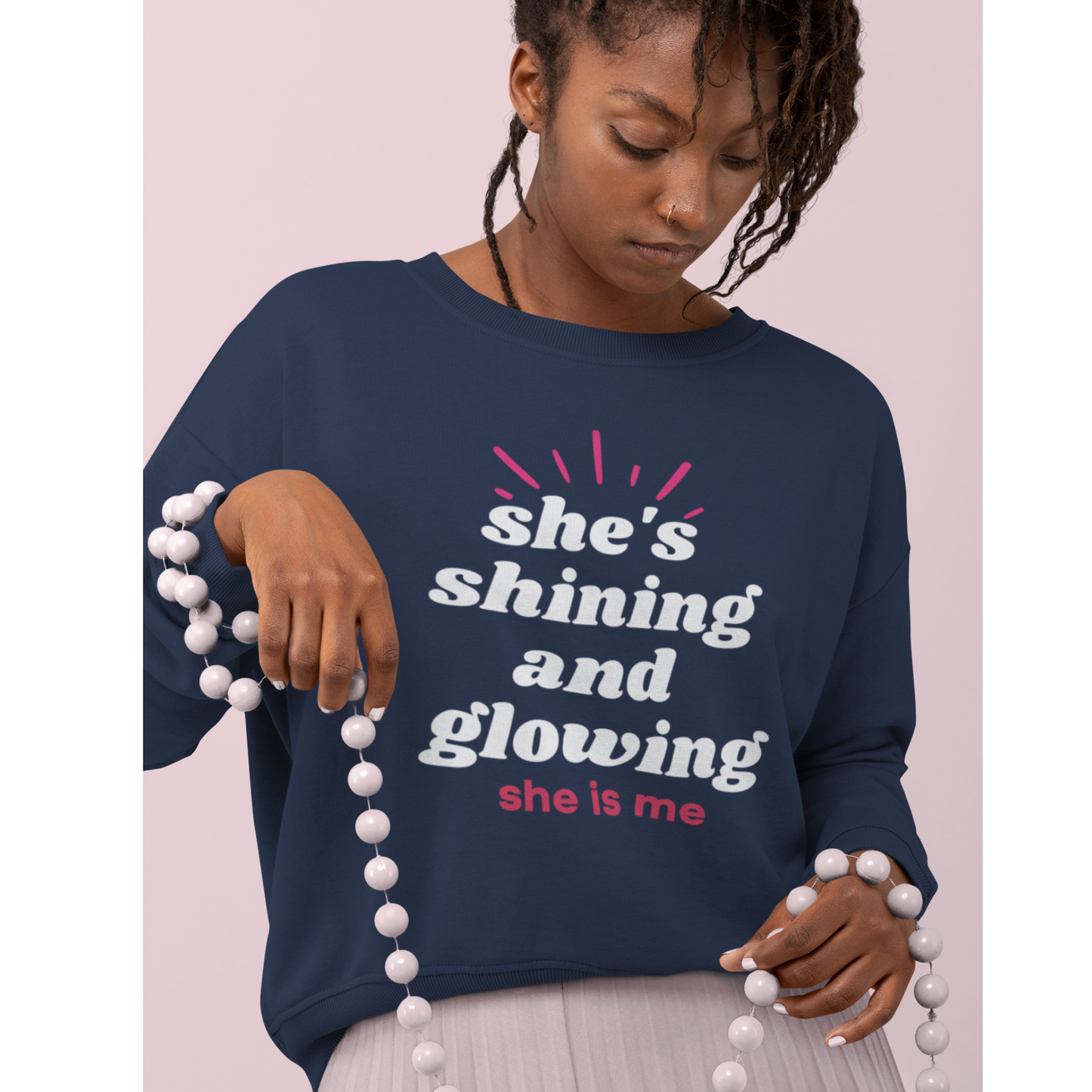 Empowering women, inspirational sweatshirt, faith apparel, Christian Apparel, Faith Gear