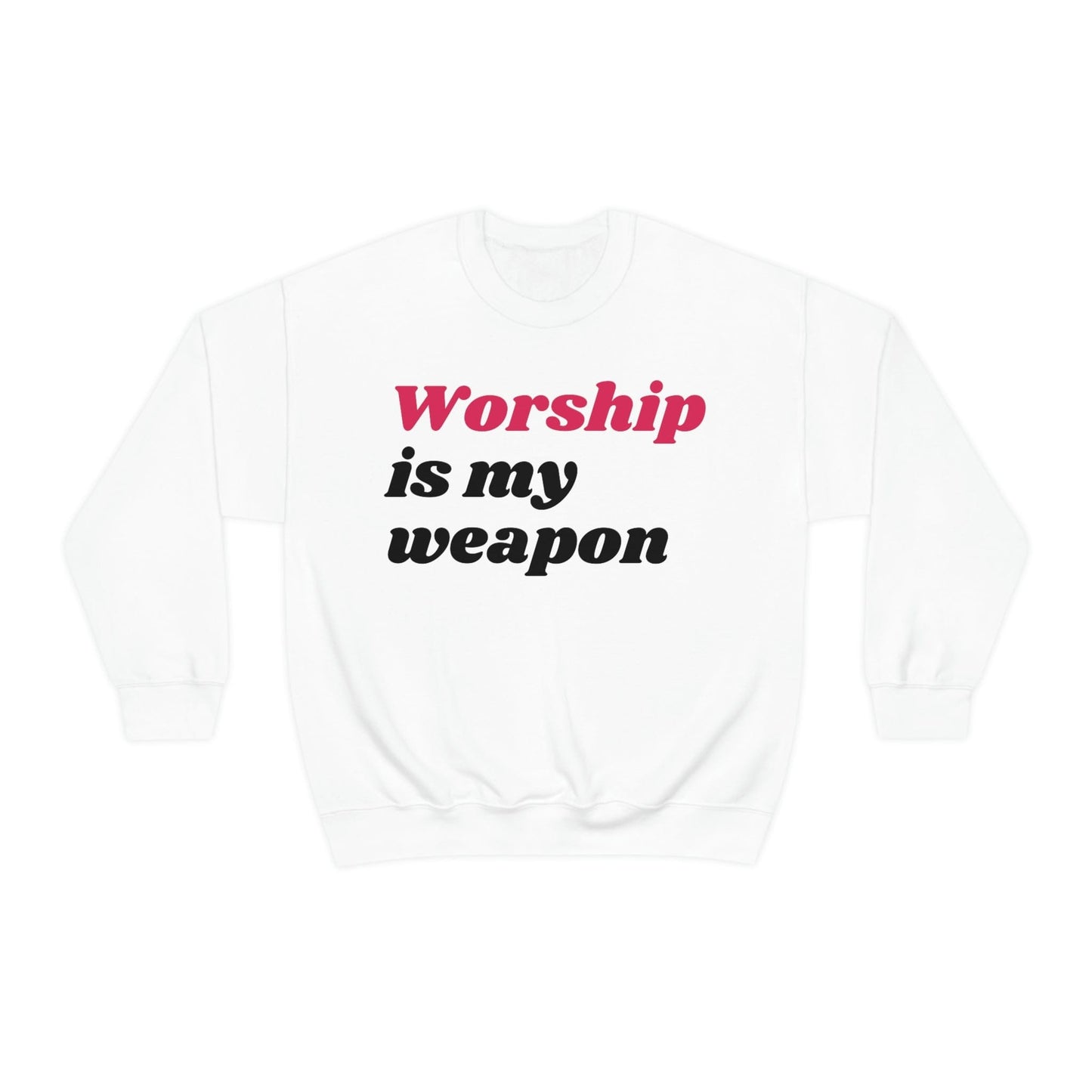 Worship God Sweatshirt, Christian Apparel, Faith Apparel