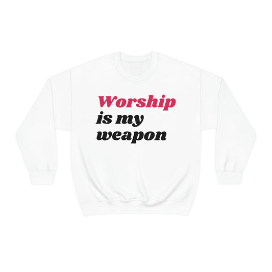 Worship God Sweatshirt, Christian Apparel, Faith Apparel