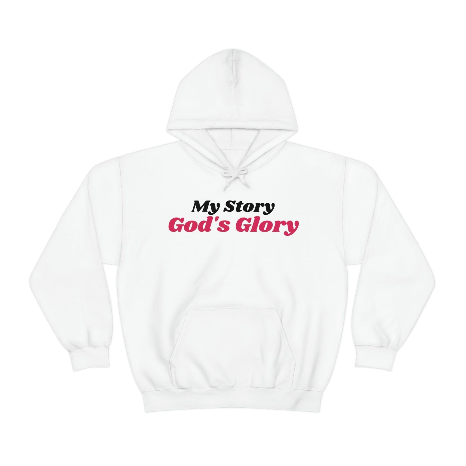 Testimony Hoodie, Christian Apparel, Faith Hoodie, Religious Hoodie, Witnessing about Jesus Hoodie 