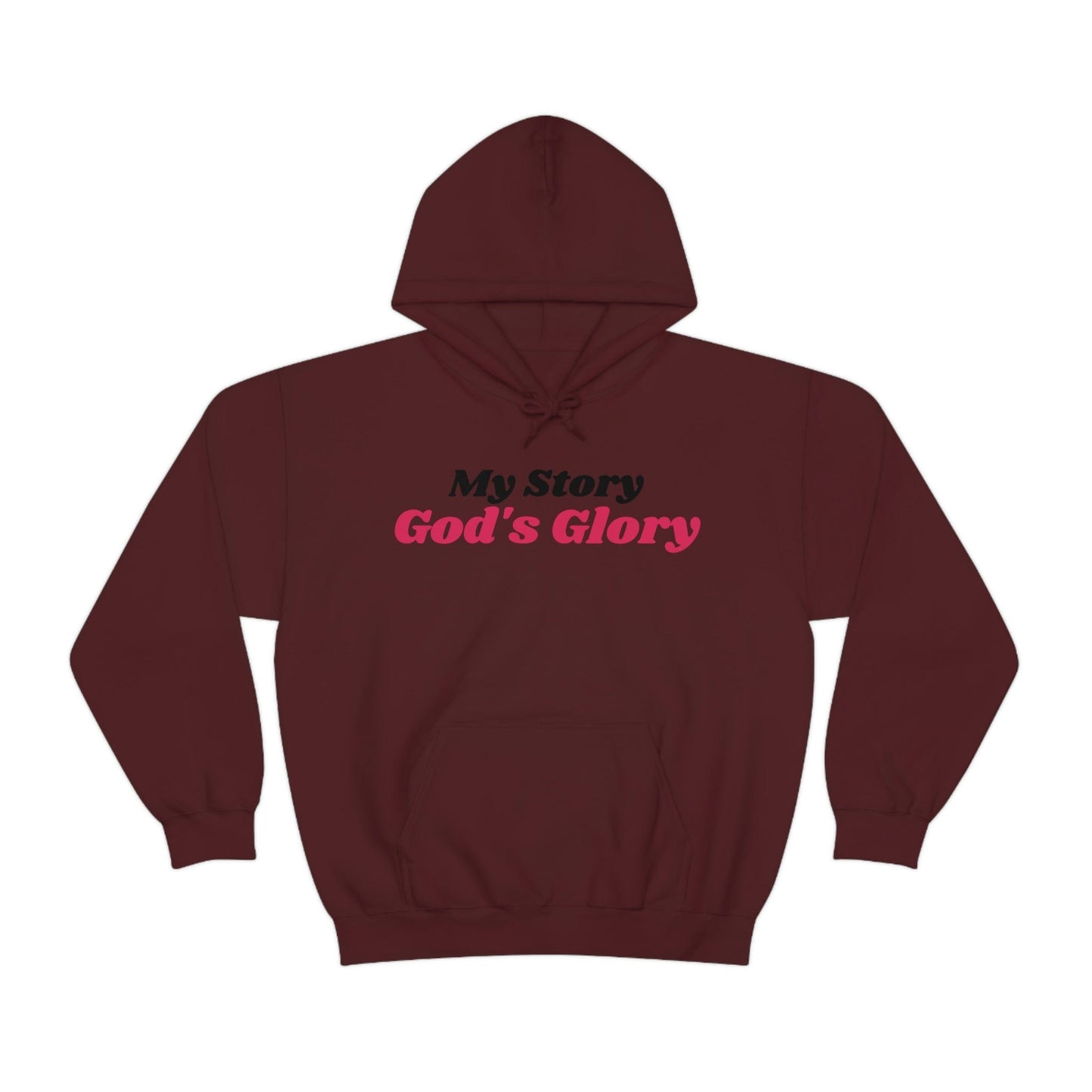 Testimony Hoodie, Christian Apparel, Faith Hoodie, Religious Hoodie, Witnessing about Jesus Hoodie 