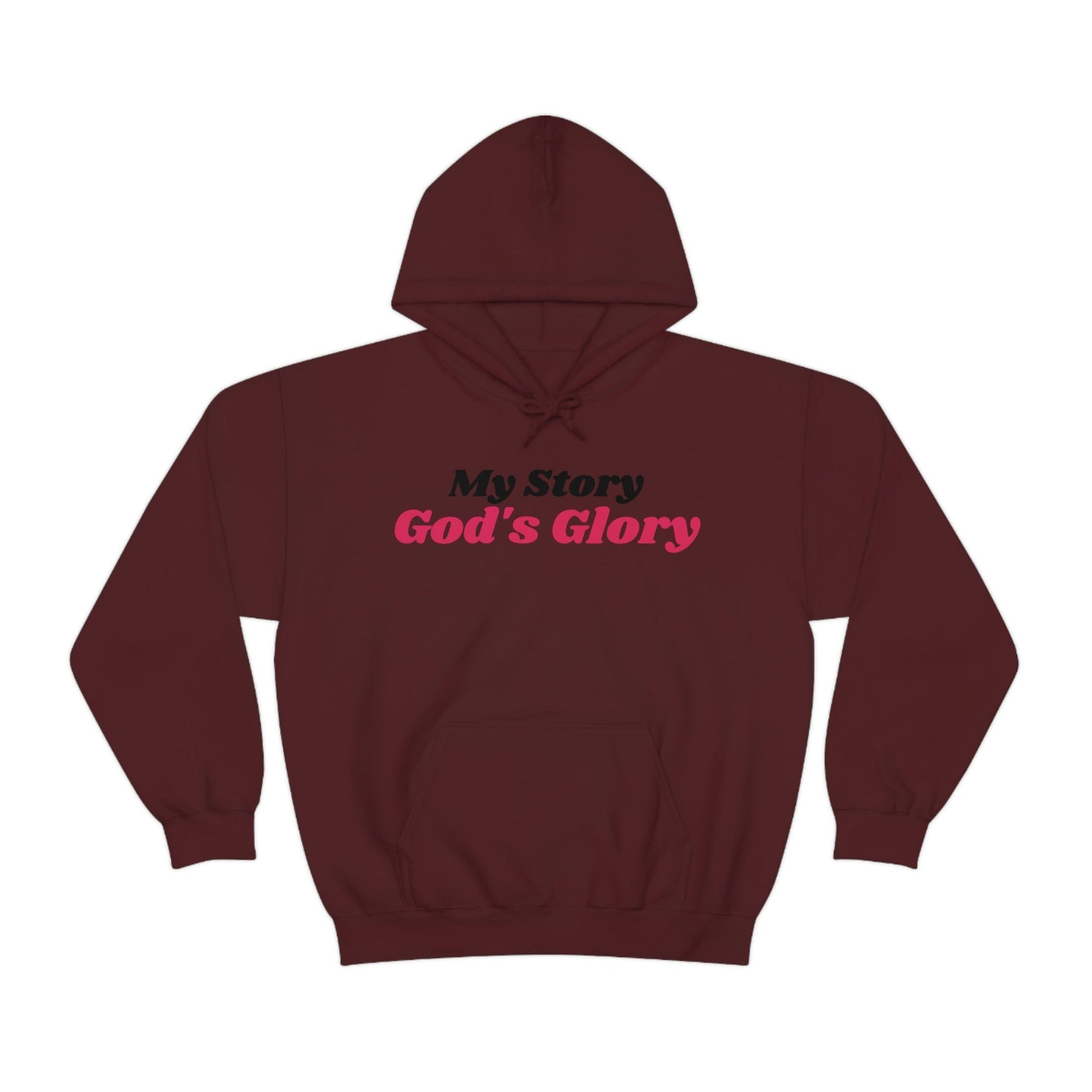 Testimony Hoodie, Christian Apparel, Faith Hoodie, Religious Hoodie, Witnessing about Jesus Hoodie 