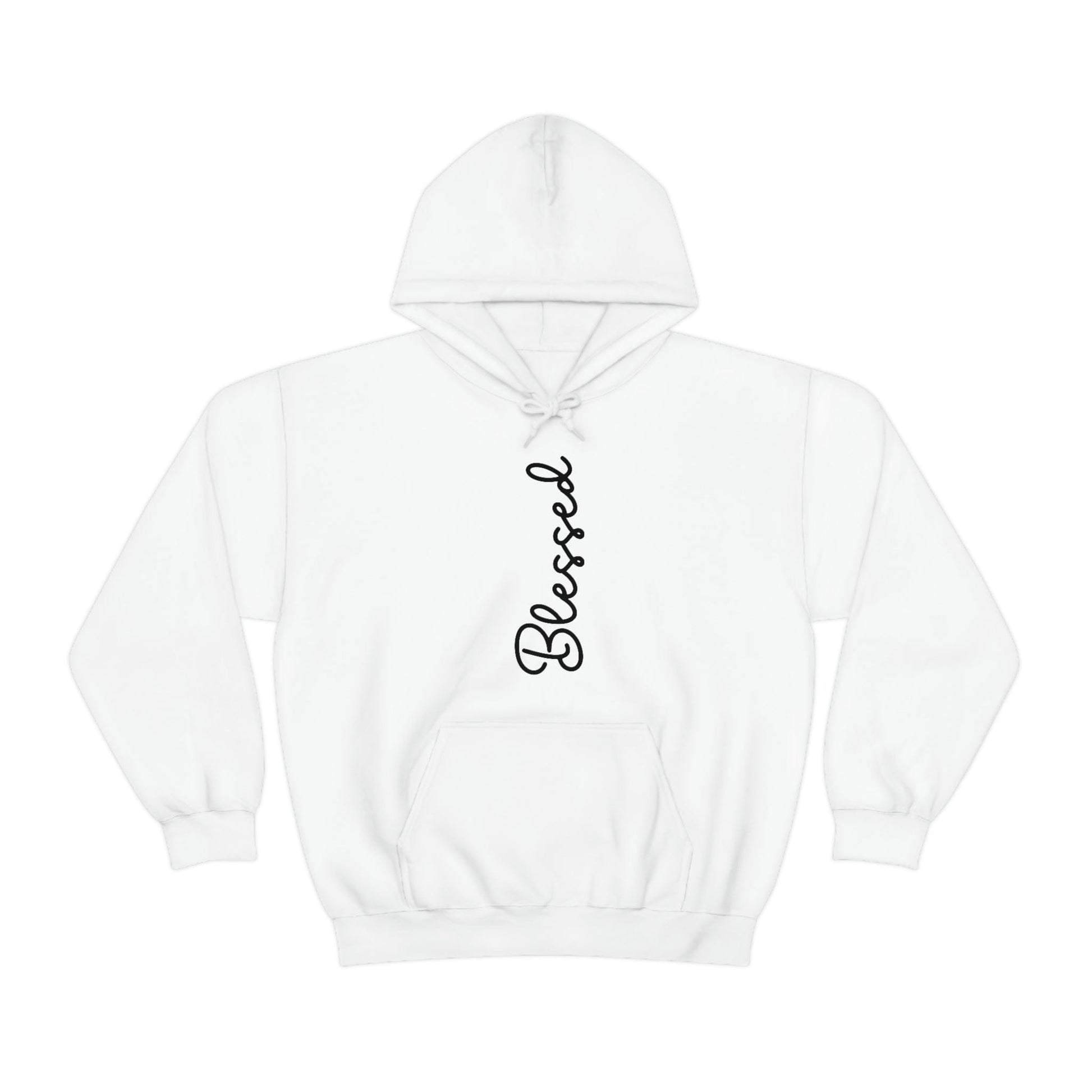 blessed hoodie, faith-based clothing, Christian apparel, inspirational clothing