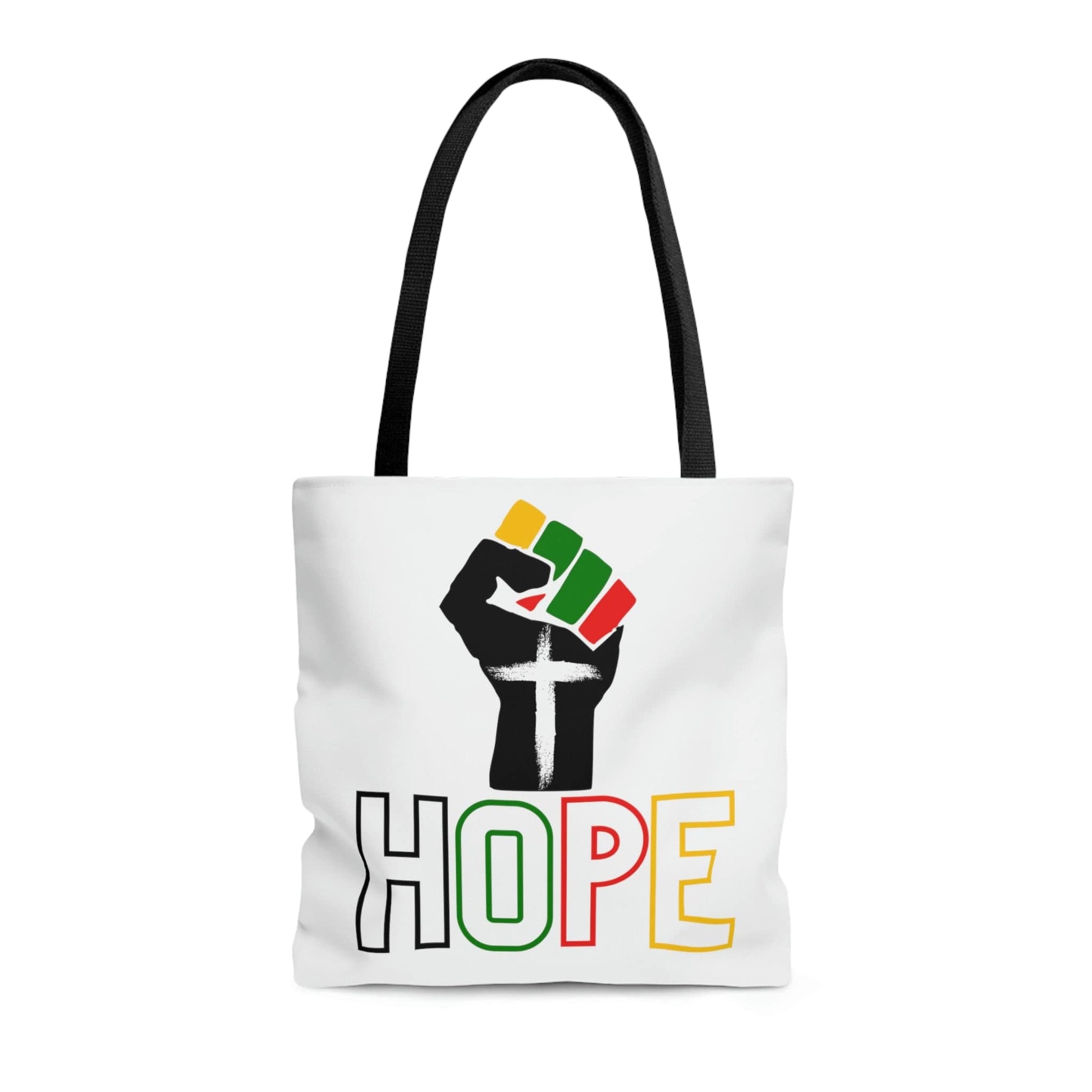 Black History Month Tote Bag, Black Power Tote Bag, Faith and Empowerment Tote Bag