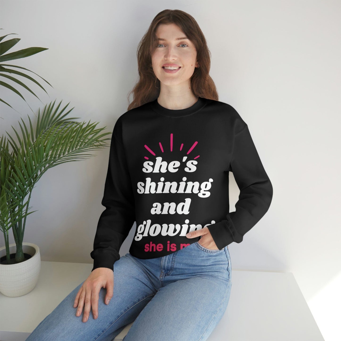 Empowering women, inspirational sweatshirt, faith apparel, Christian Apparel, Faith Gear