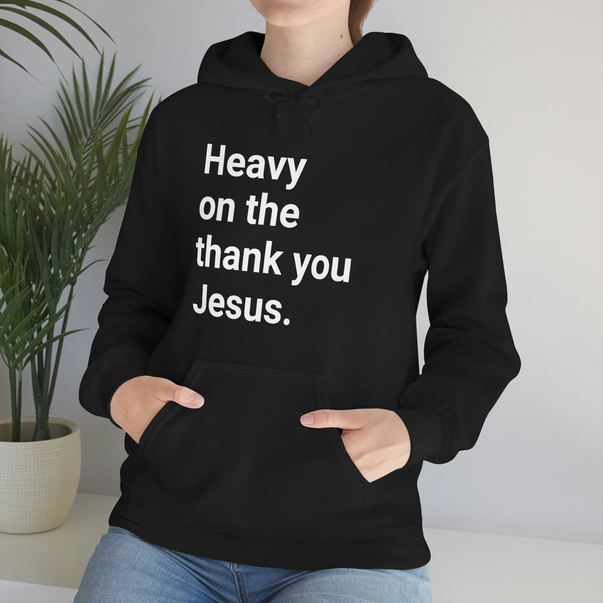 Jesus Hoodie, Thank you Jesus Hoodie, Christian Apparel, Faith Apparel