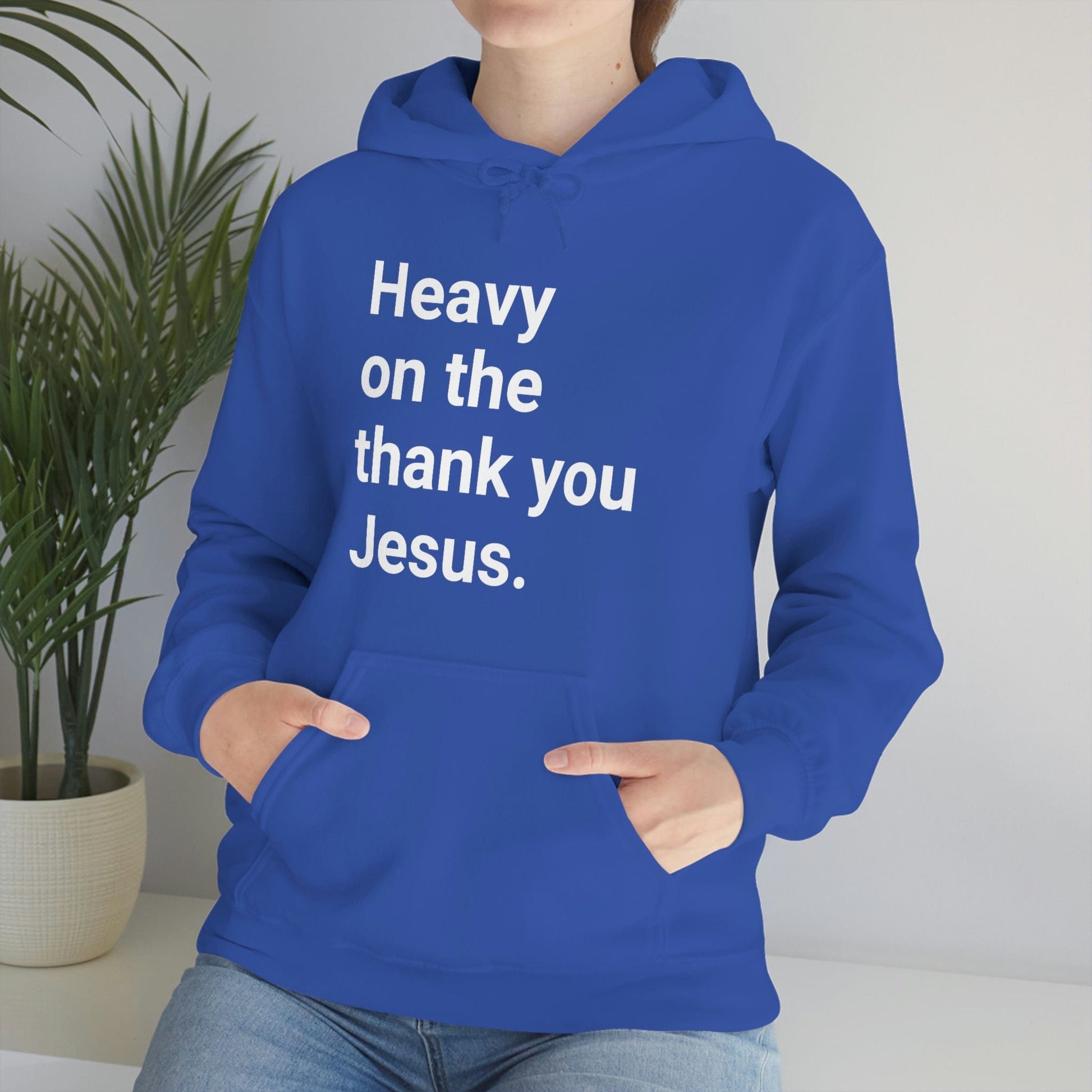 Jesus Hoodie, Thank you Jesus Hoodie, Christian Apparel, Faith Apparel