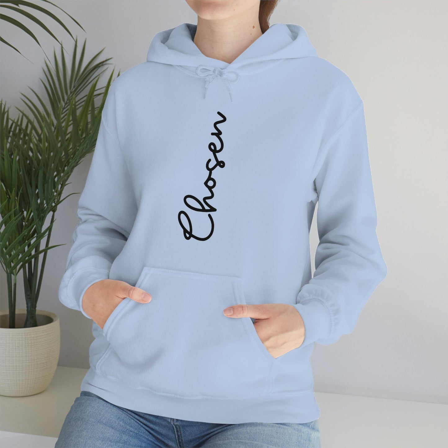 Christian Hoodie, Faith Apparel, Chosen by God