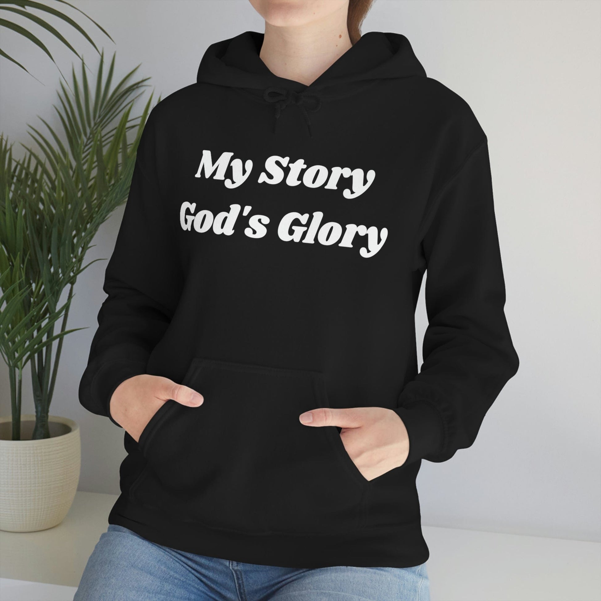 Testimony Hoodie, Christian Apparel, Faith Hoodie, Religious Hoodie, Witnessing about Jesus Hoodie 