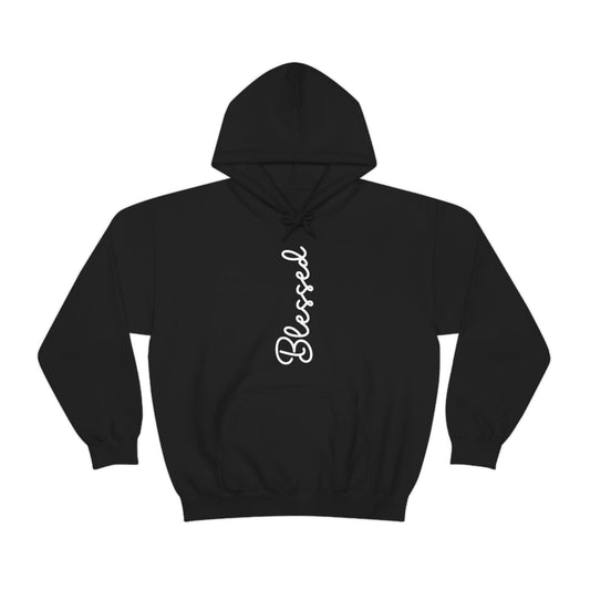 blessed hoodie, faith-based clothing, Christian apparel, inspirational clothing