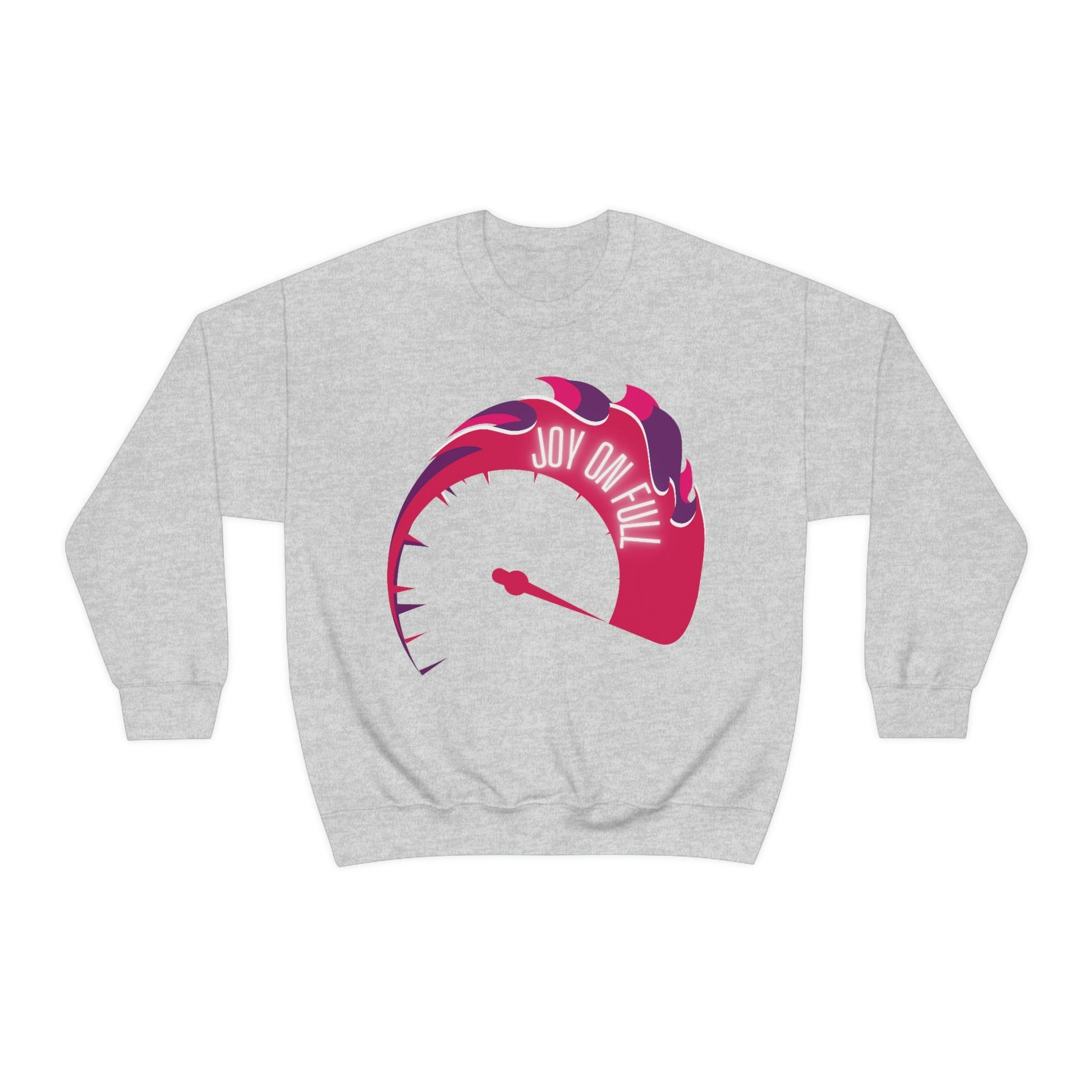 Joy, faith, christian apparel, Gaining and Maintaining Joy Sweatshirt, Speedometer