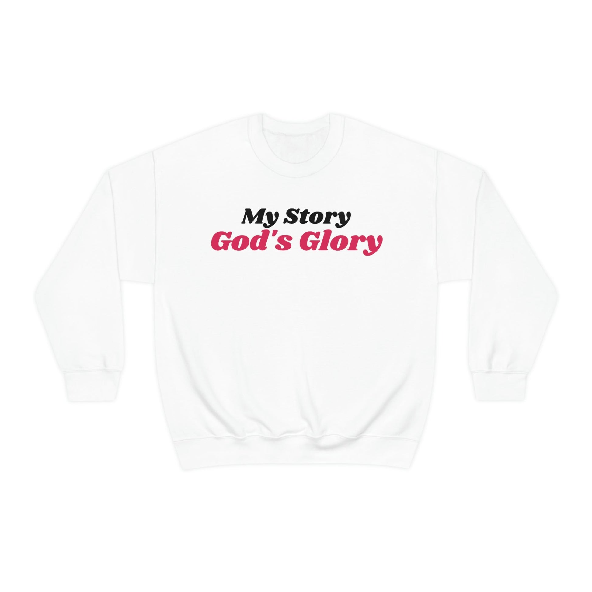 God's Glory Sweatshirt, Christian Apparel, Faith Apparel